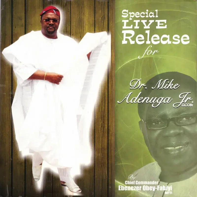 Special Live Release for Dr. Mike Adenuga Jr.