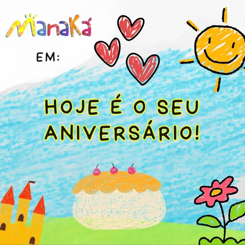 Hoje é o seu aniversário